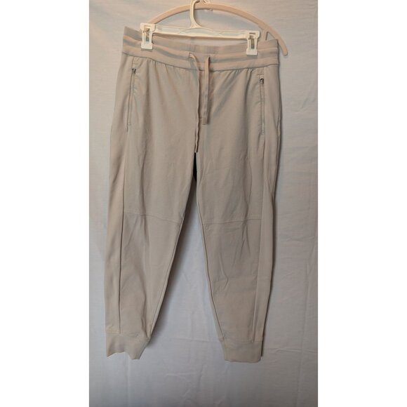 Athleta Headlands Hybrid Trek Jogger Pants Size 10P Beige - Picture 2 of 16